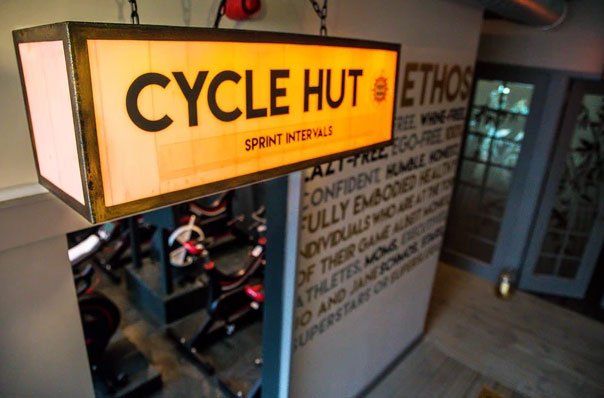 Soma House refurbishment corridor changing room 1