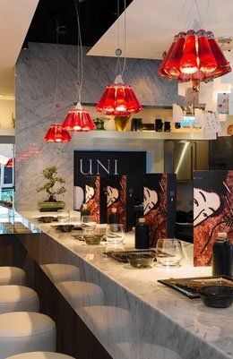Uni Sushi fit-out refurbishment bar 2
