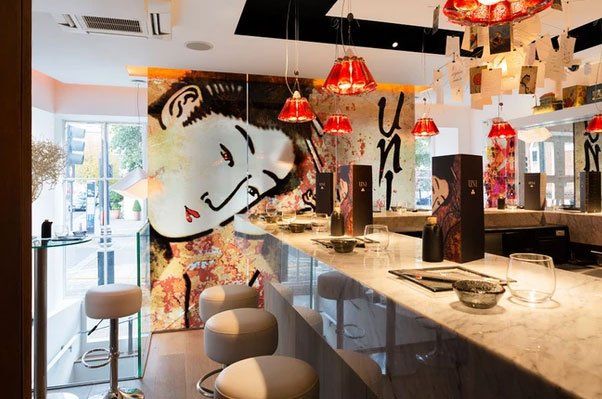 Uni Sushi bespoke furniture dining room 2