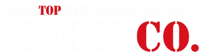 Top Dog Sign Co. logo