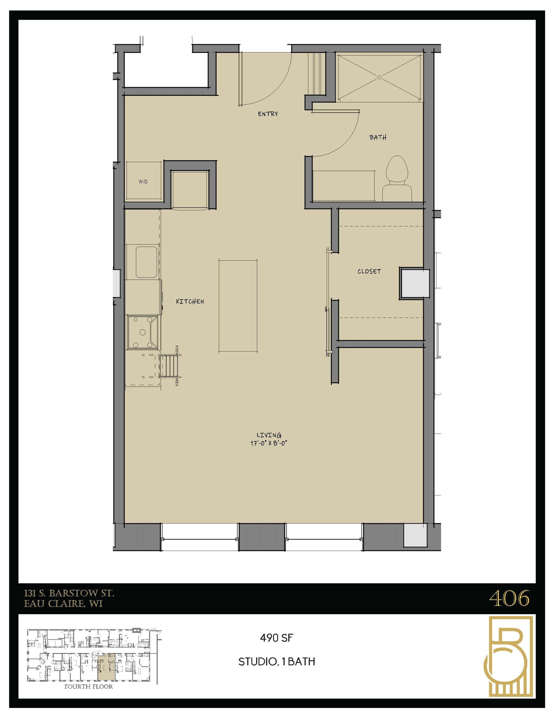 A drawing of a floor plan of a house