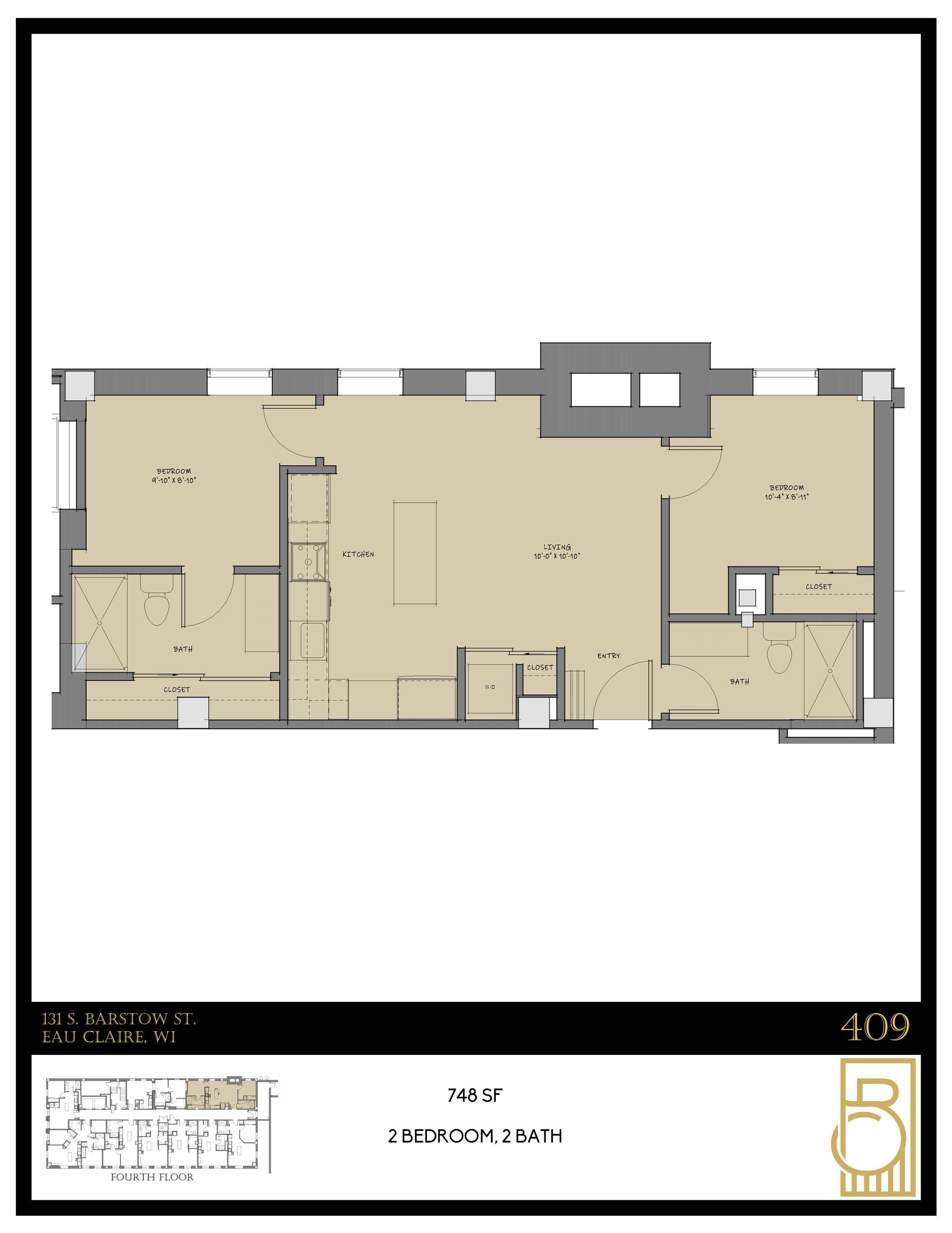 A floor plan of a house with the number 05 on it