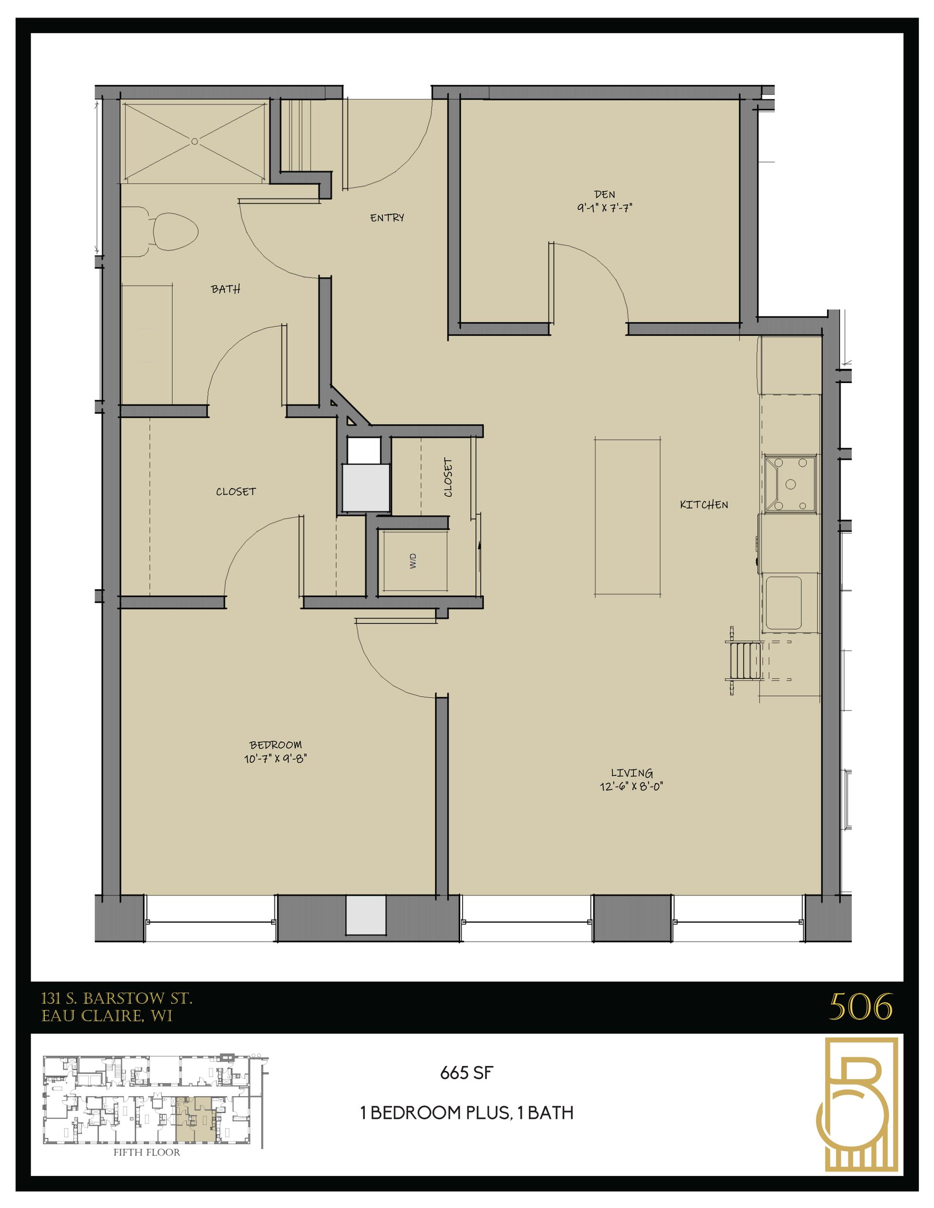 A floor plan of a house with the number 50 on it