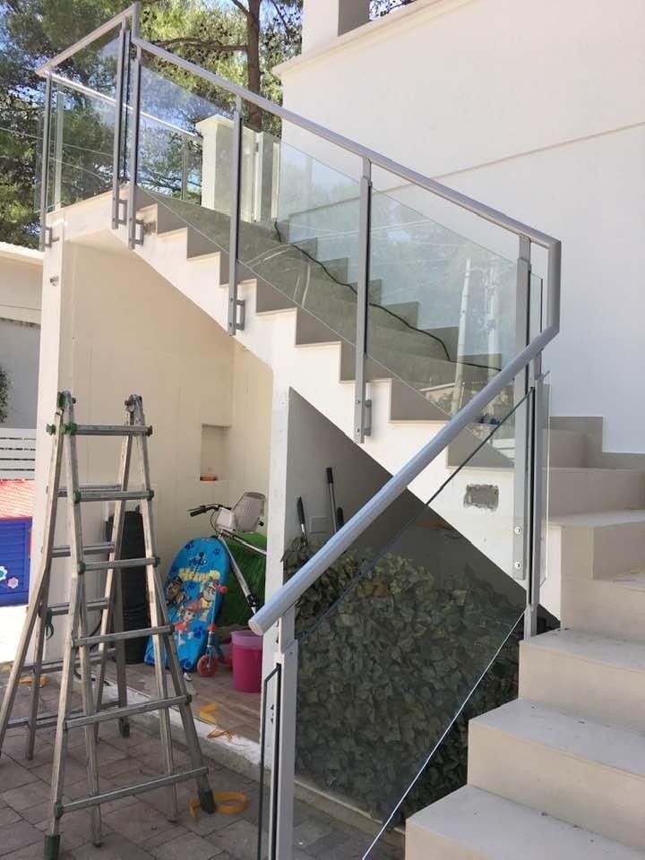 Lavorazione ringhiere