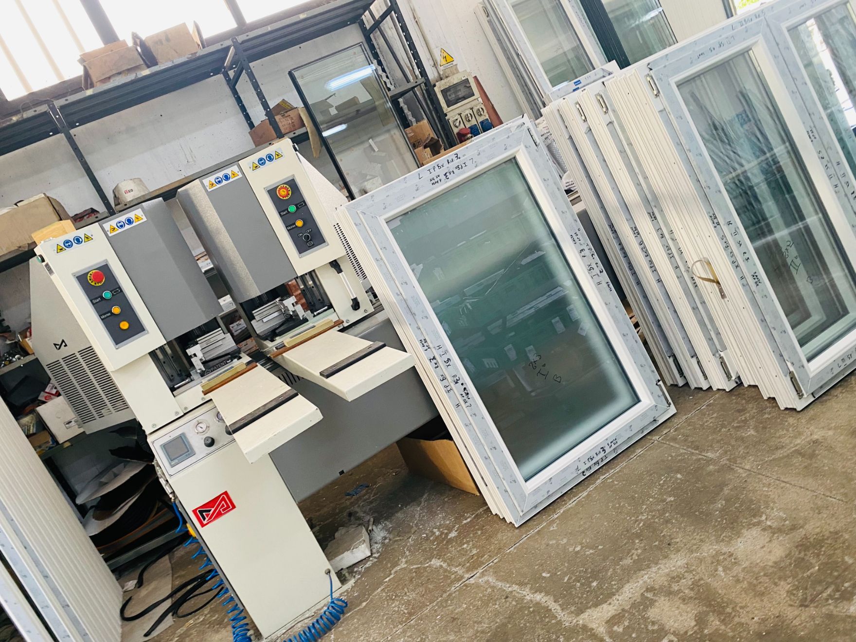 Macchinario in funzione