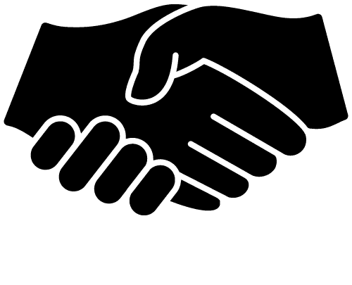 icona stretta di mano