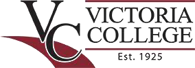 Victoria College logo: a large