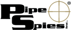 Logo for Pipe Spies, Inc. with a crosshair design.