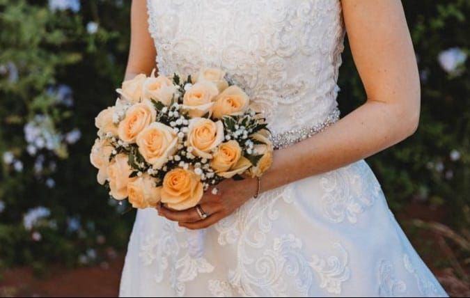 bouquet rose arancio