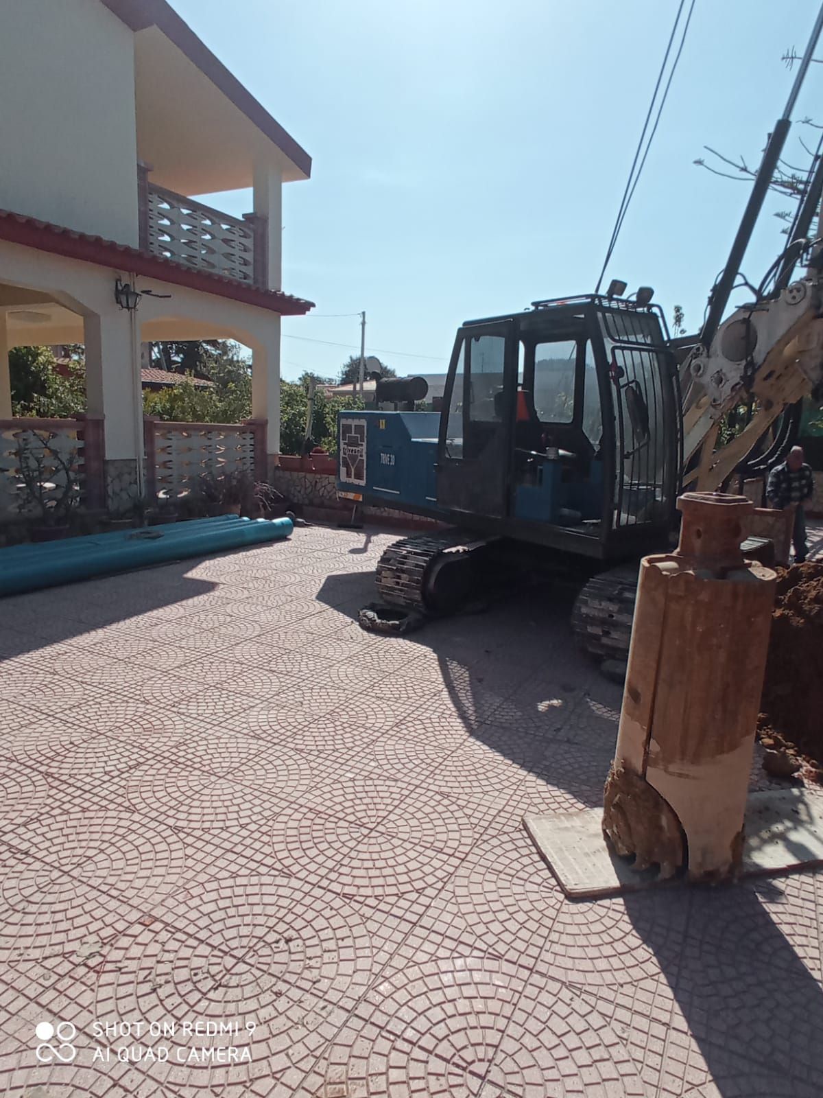 scavi per acquedotti