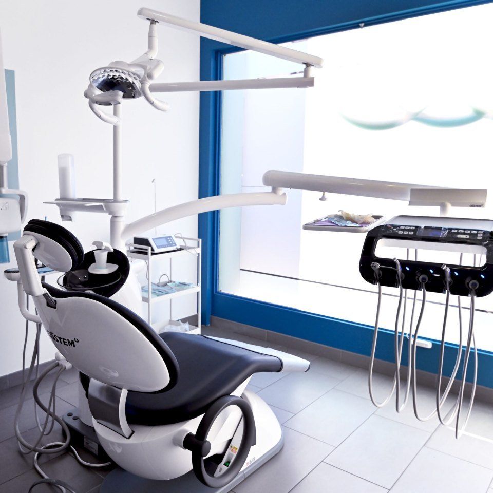 poltrona dell'ambulatorio dentistico
