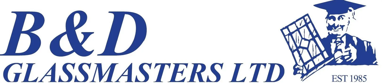 B & D Glassmasters logo