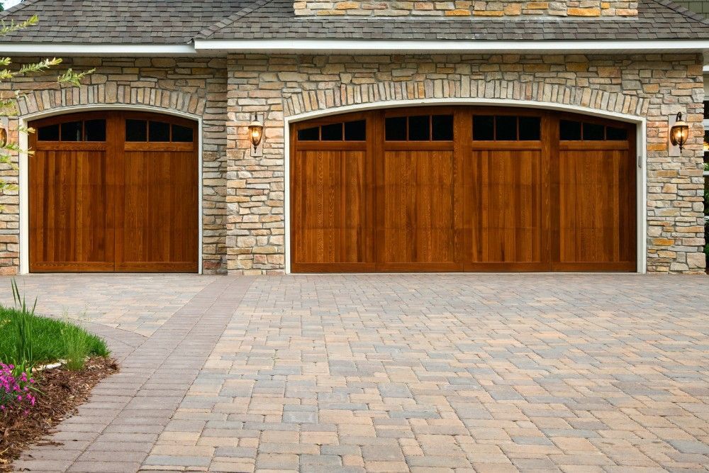 A house with paver driveway in St. Louis, MO