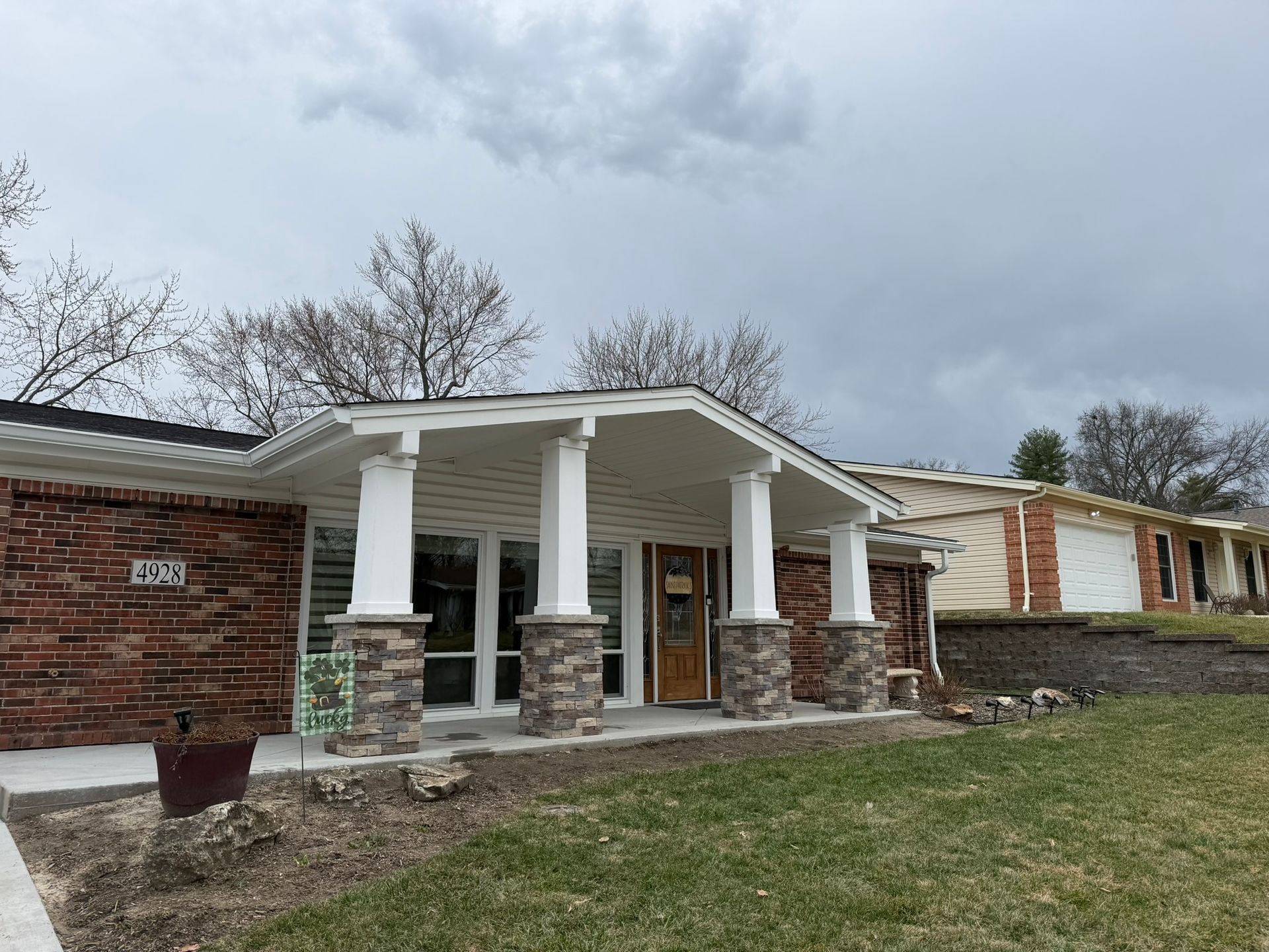Brick Column Masonry Work In St. Louis, MO
