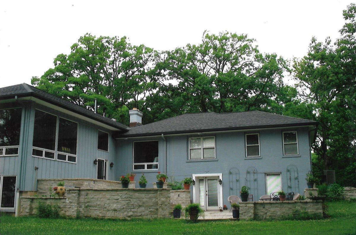 Stone masonry for a patio in St. Louis, MO