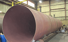 Penstock Fabricated in Our Shop — Heat Exchangers Service & Repair in Albany, NY