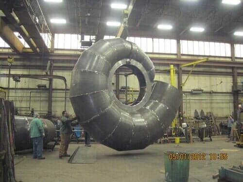 Turbine Housing for Stuyvesant Falls — Heat Exchangers Service & Repair in Albany, NY