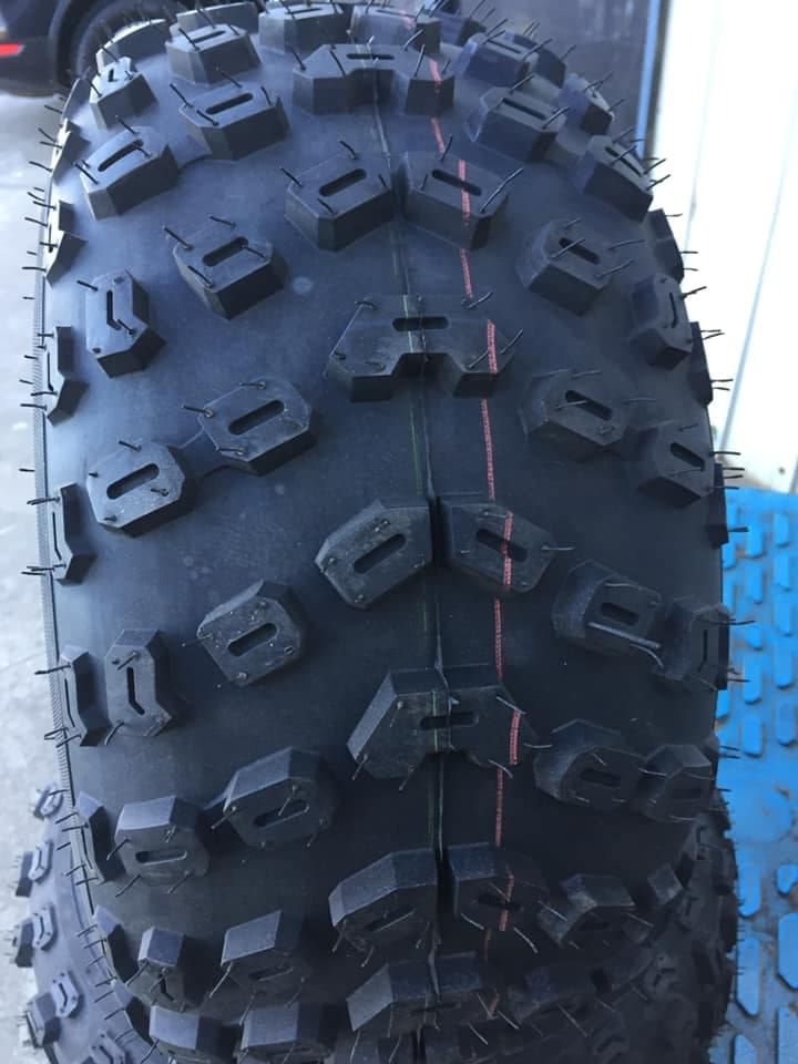 A Close Up of a Tyre With Spikes on It — ARB Budget Tyres in Delacombe, VIC