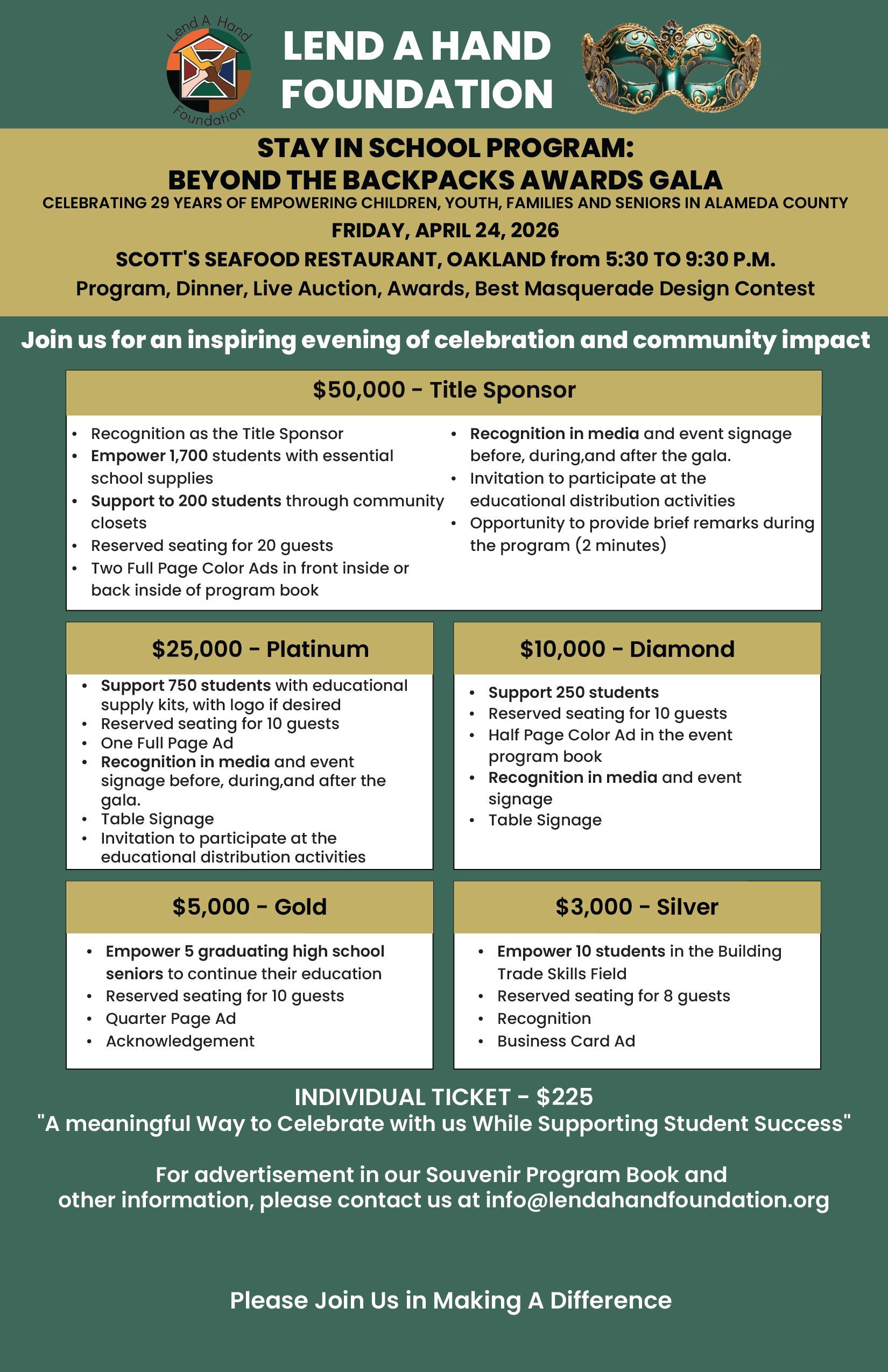 26th Annual Joy of Giving