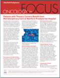 A magazine titled focus oncology in focus