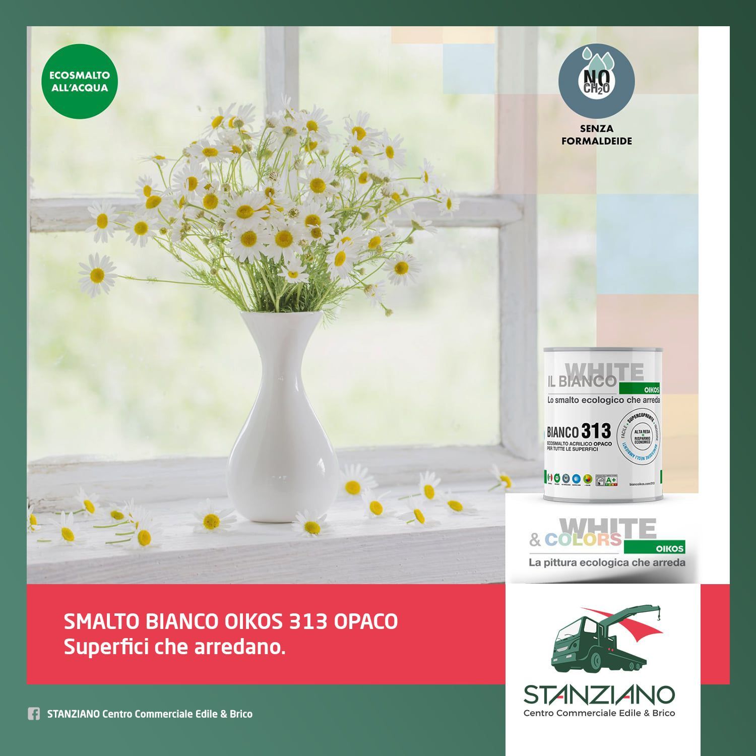 smalto per legno Oikos