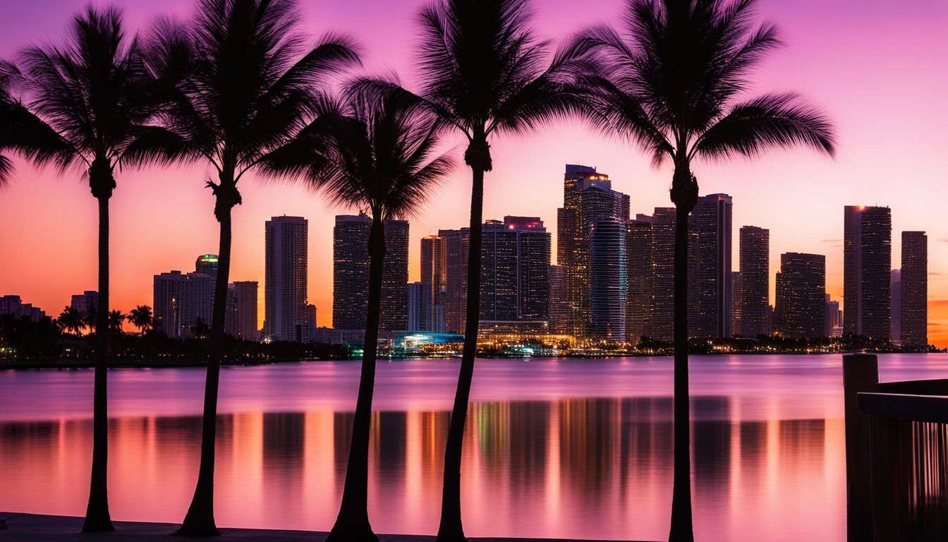 The Beautiful Biscayne Bay during your Miami Evening Cruise