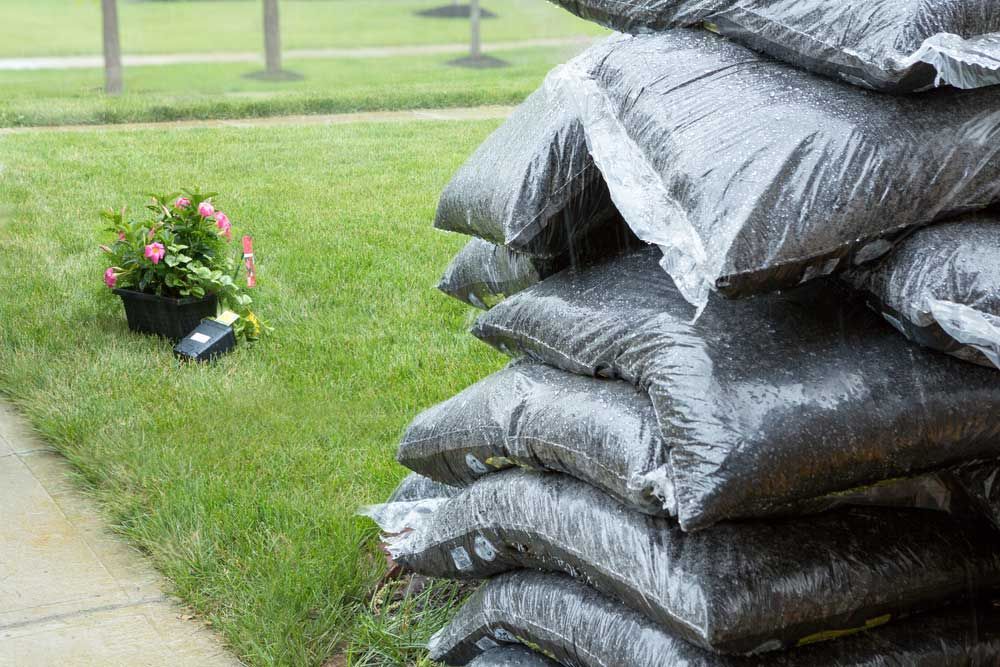 Sack of Soil Piled On Top of Each Other — Garden Supplies Mid North Coast, NSW
