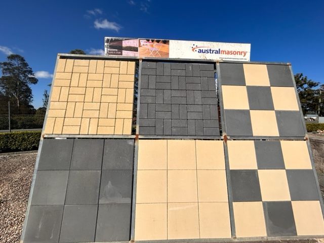 Blocks of pavers — Garden Supplies Mid North Coast, NSW