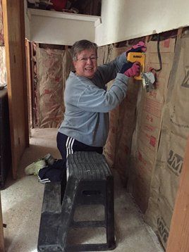 mission volunteer at work