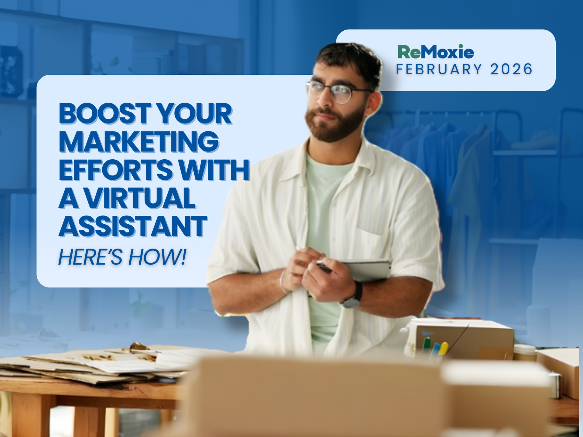 business owner planning marketing