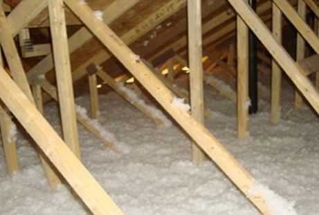 sol pulvérisé avec de la laine soufflée 3