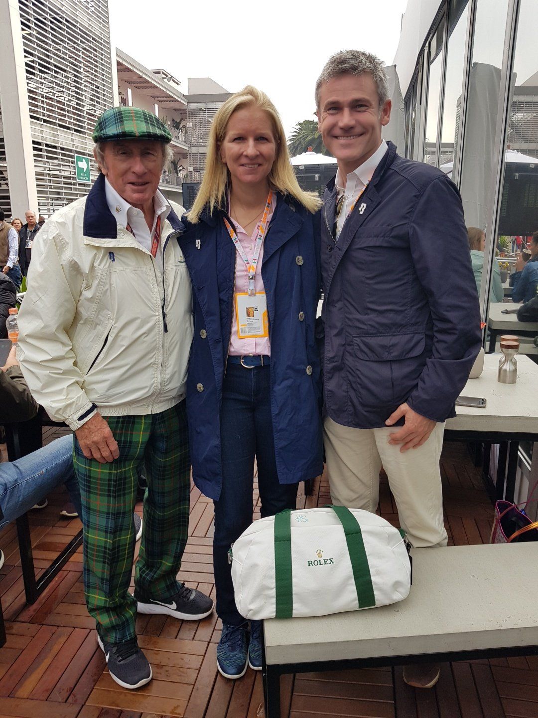 Sir Jackie Stewart drivingability RaceAgainstDementia mercedesamg f1 mexico