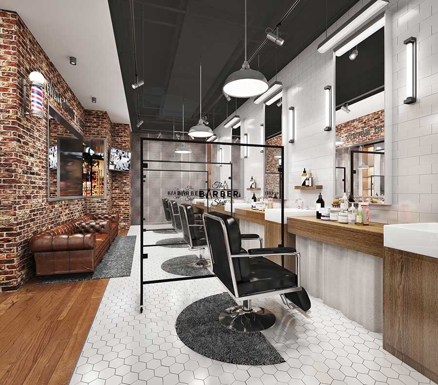 Barbershop Using Glass Divider — Moses Lake, WA — Columbia Glass