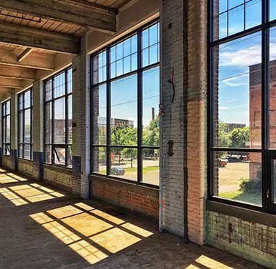 Empty Office with Lots of Windows — Moses Lake, WA — Columbia Glass