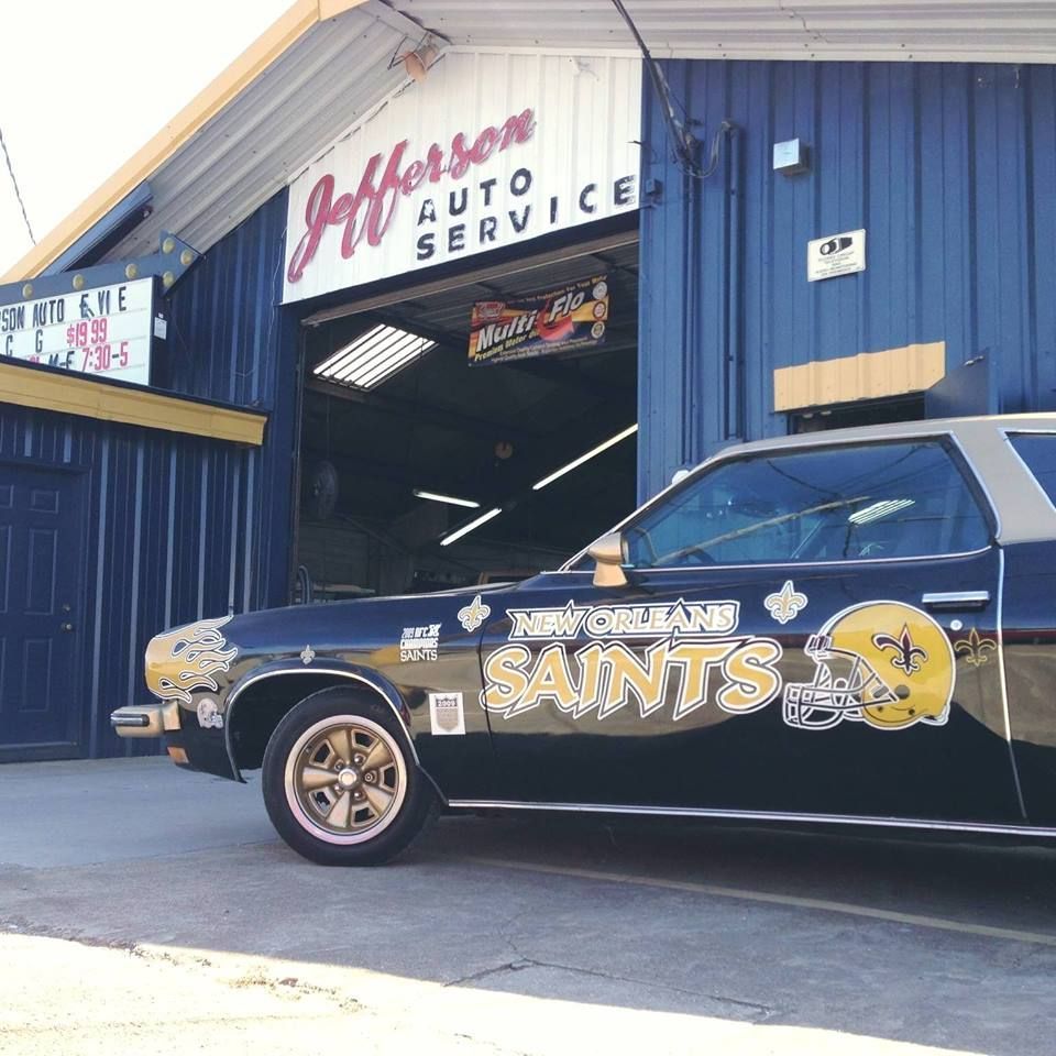 Car Parked in Front of Jefferson Auto Service | Jefferson Auto Service