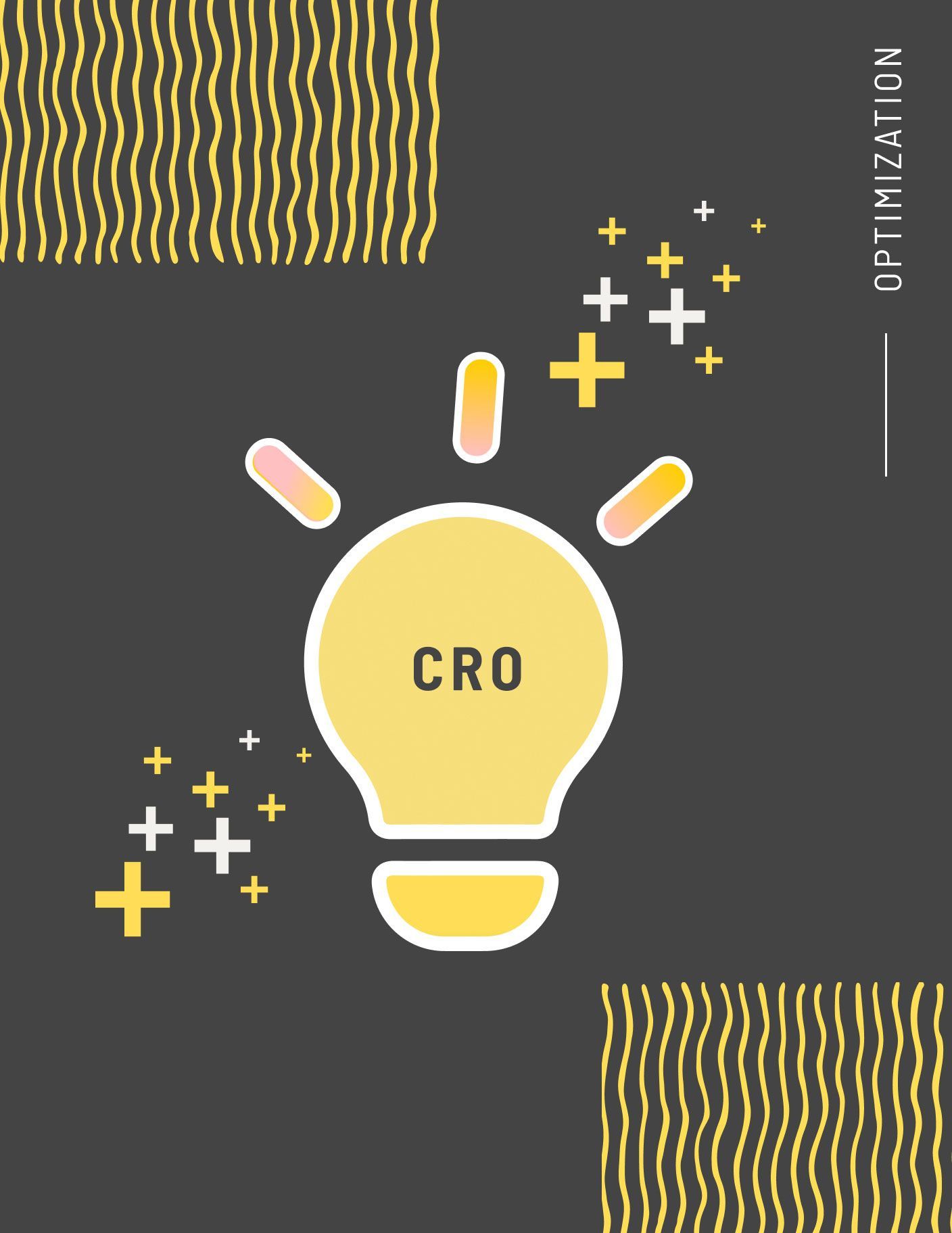 Illustration of a lightbulb with 