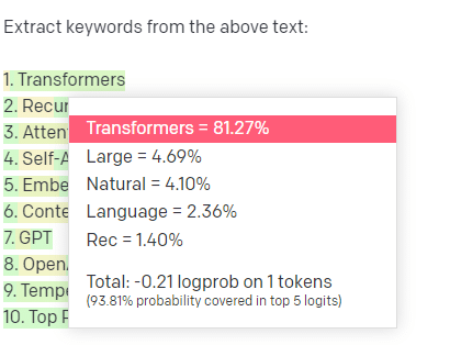 Keywords extracted: