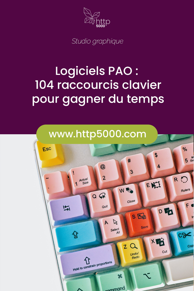 Raccourcis clavier - Le blog du graphiste - InDesign
