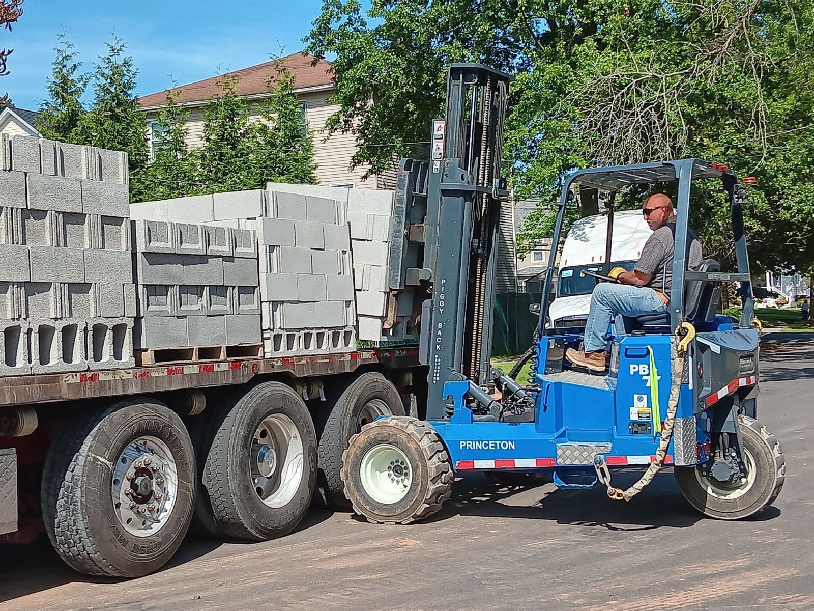 Stacks Of Cinder Blocks — Roselle, NJ — Twin Boro Lumber & Supply Center