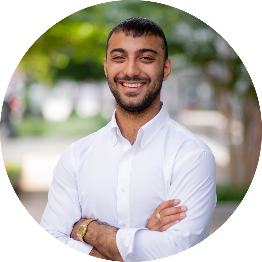 It is a silhouette of a person without a face.