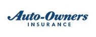 The logo for auto-owners insurance is blue and white on a white background.