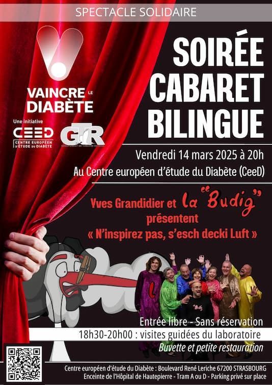 affiche soirée théâtre