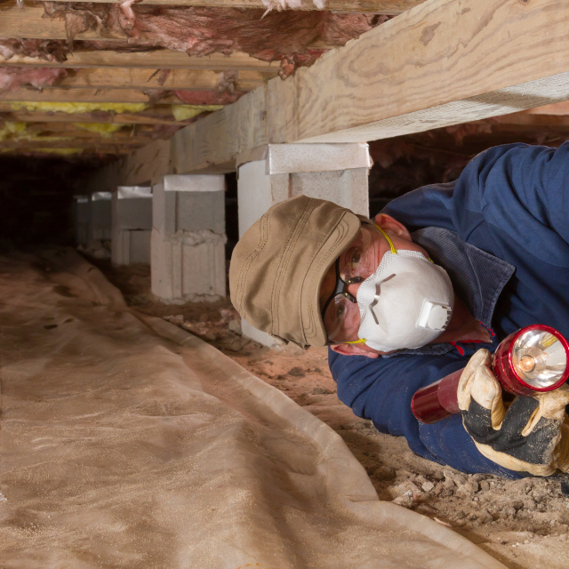 Basement and crawl space inspection and maintenance