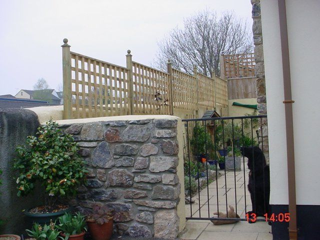 Security fences - Totnes - W J Wicks & Sons Ltd - domestic fencing 11