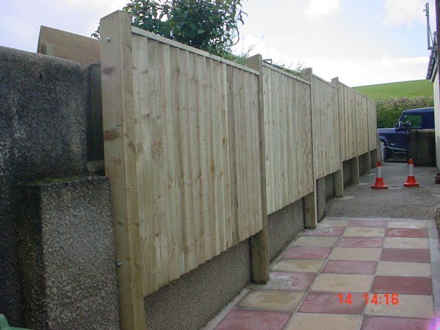 Closeboard fences - Dartmoor - W J Wicks & Sons Ltd - domestic fencing 2