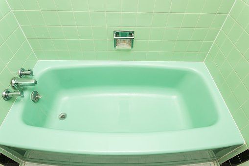 Ugly Green Bathtub