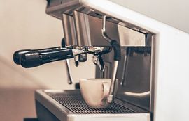 maintenance and servicing of a coffee machine