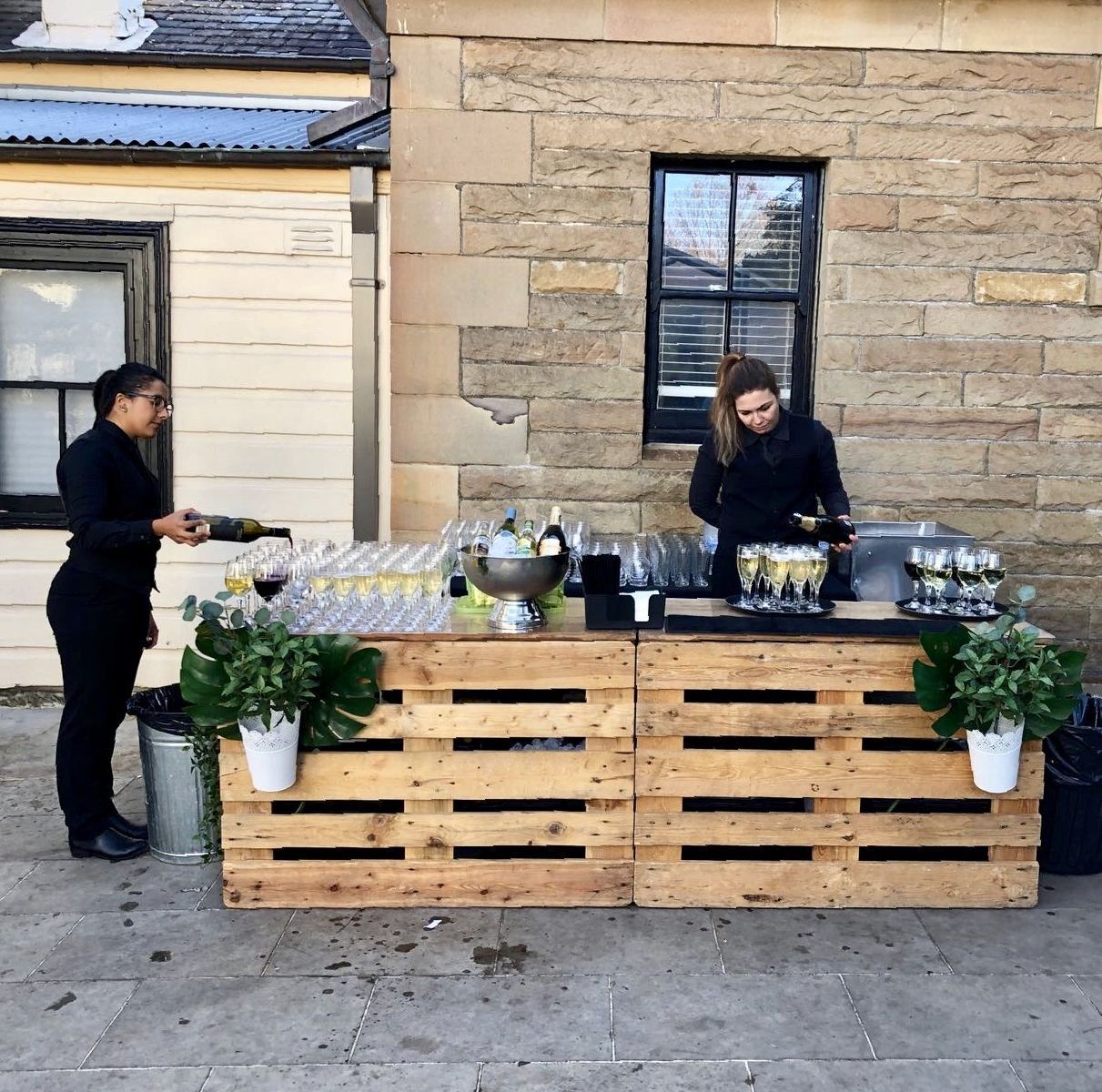 Mobile Pallet Bar Hire