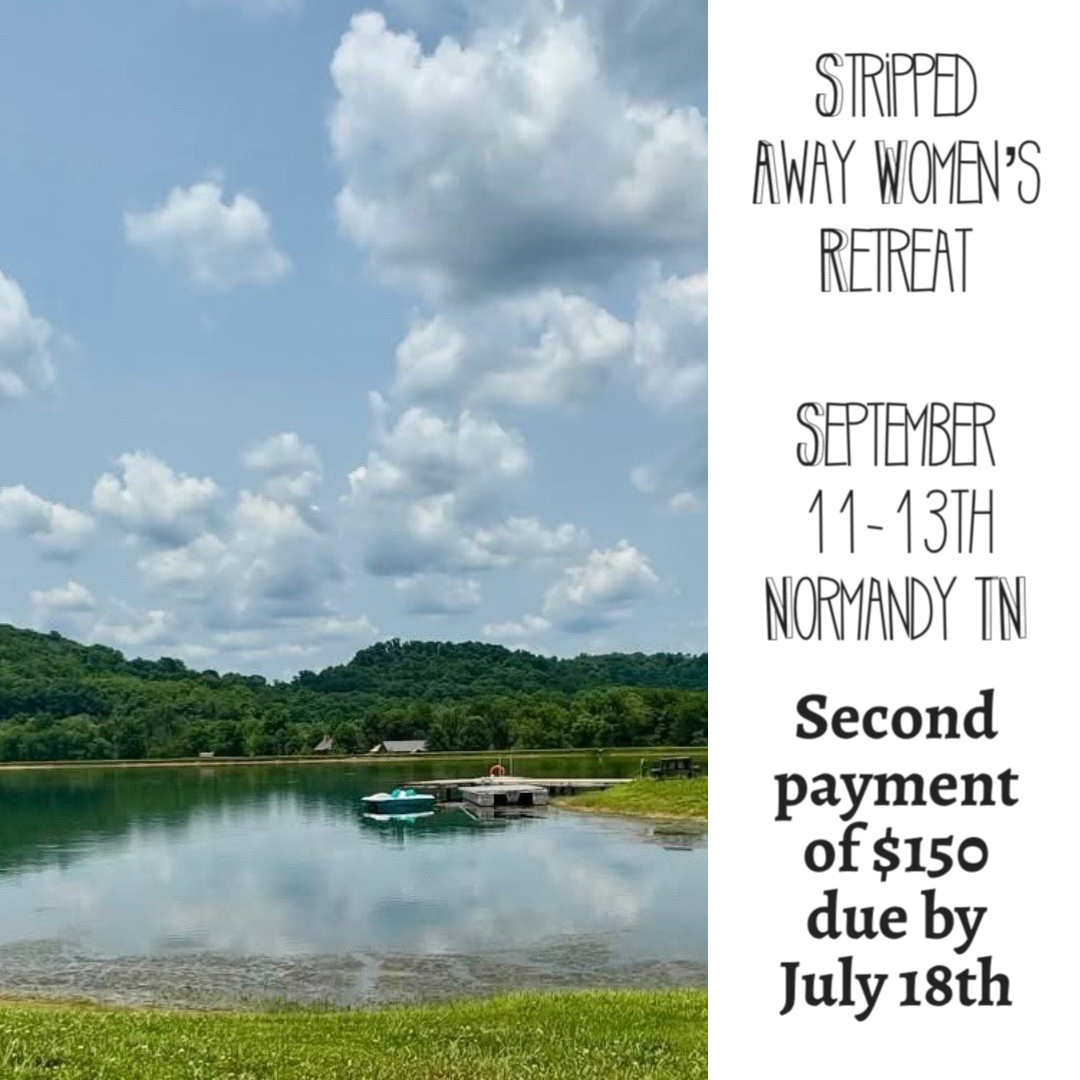 Stripped Away Women’s Weekend - 2nd Payment (September 2026)