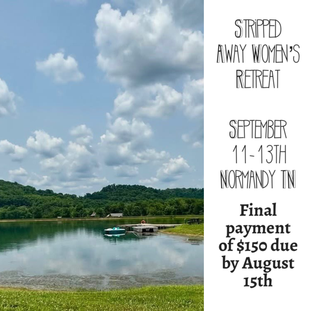 Stripped Away Women’s Weekend - Final Payment (September 2026)